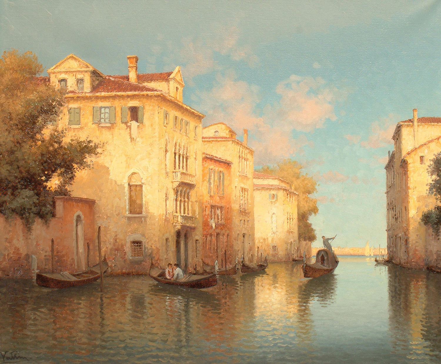 Venice - Impressionism#00077 - Oil Painting Haven