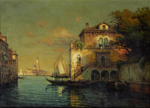 Venice - Impressionism#0009 - Oil Painting Haven Oil Painting Haven