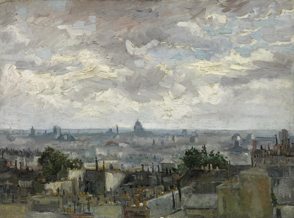 View of Paris - Oil Painting Haven Oil Painting Haven