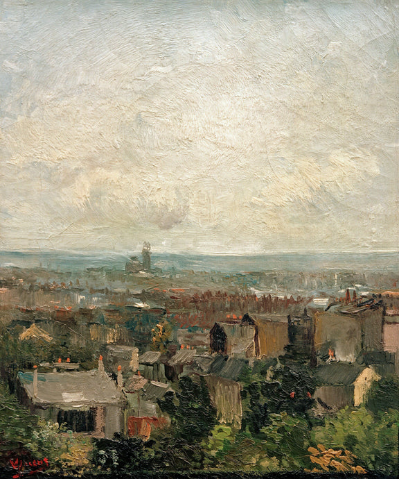 View of Paris from Montmartre - Oil Painting Haven Oil Painting Haven