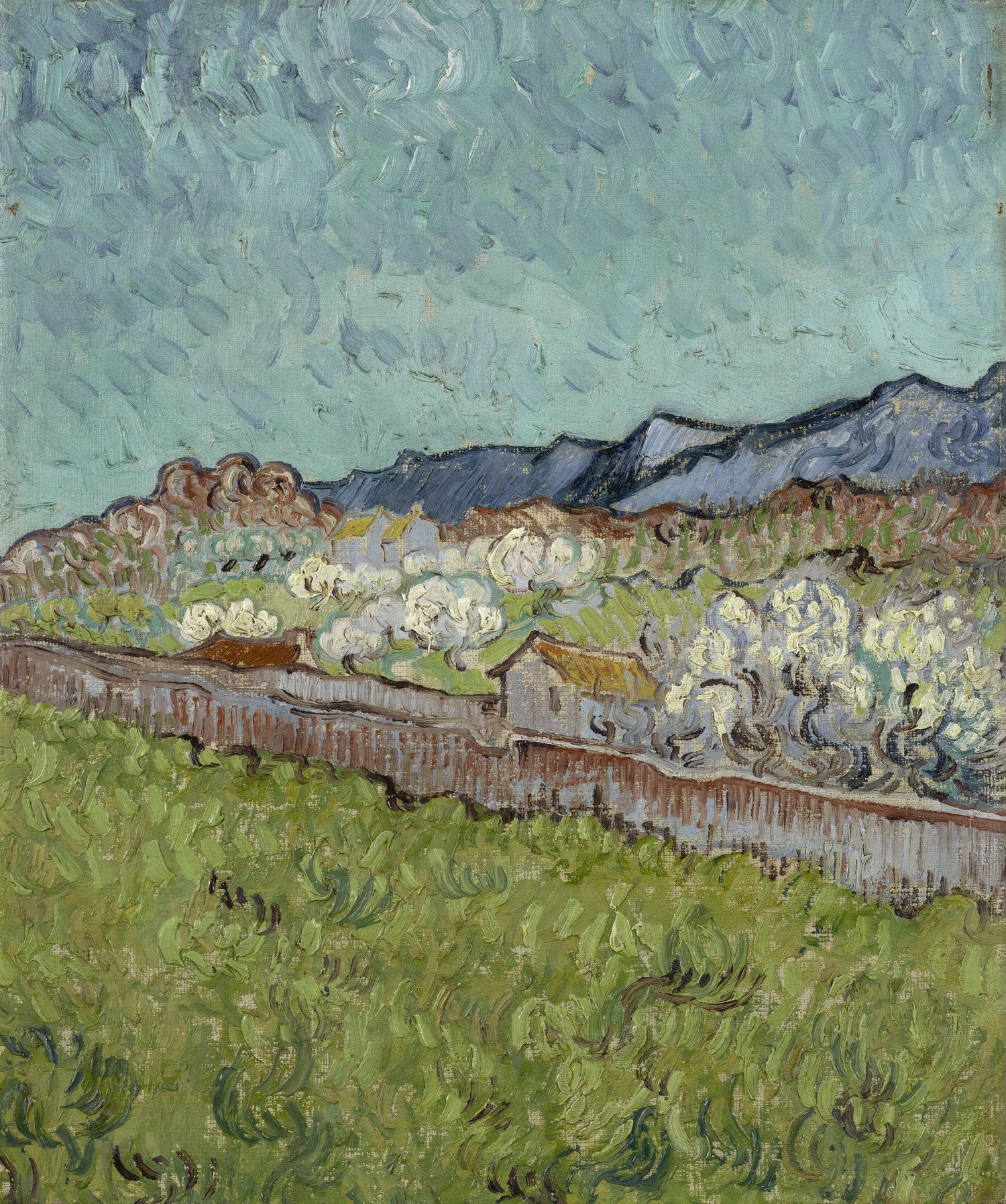 View of the Alpilles - Oil Painting Haven