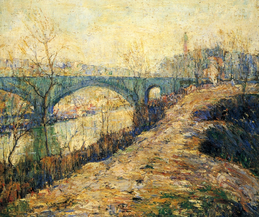 Washington Bridge, 1912 - Oil Painting Haven