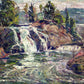 Waterfall, 1916-19 - Oil Painting Haven