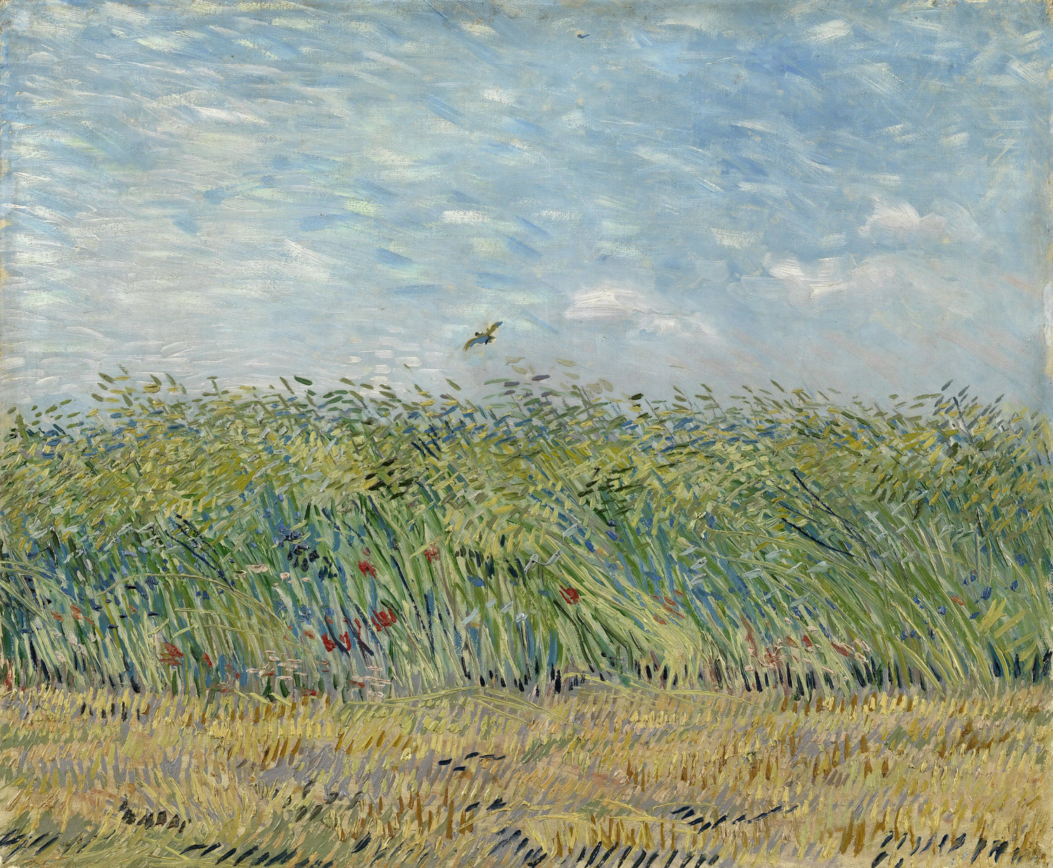 Wheat Field with a Lark - Oil Painting Haven