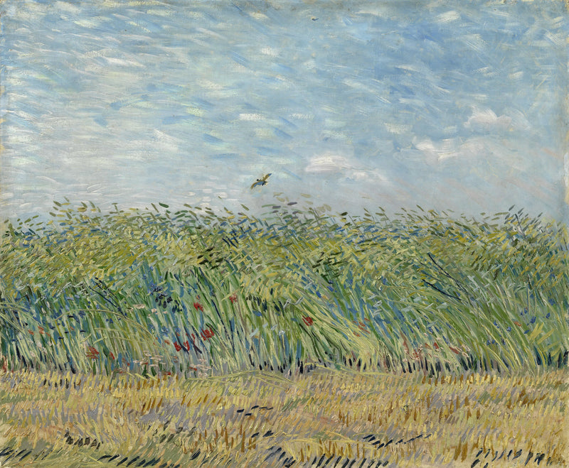 Wheat Field with a Lark - Oil Painting Haven Oil Painting Haven