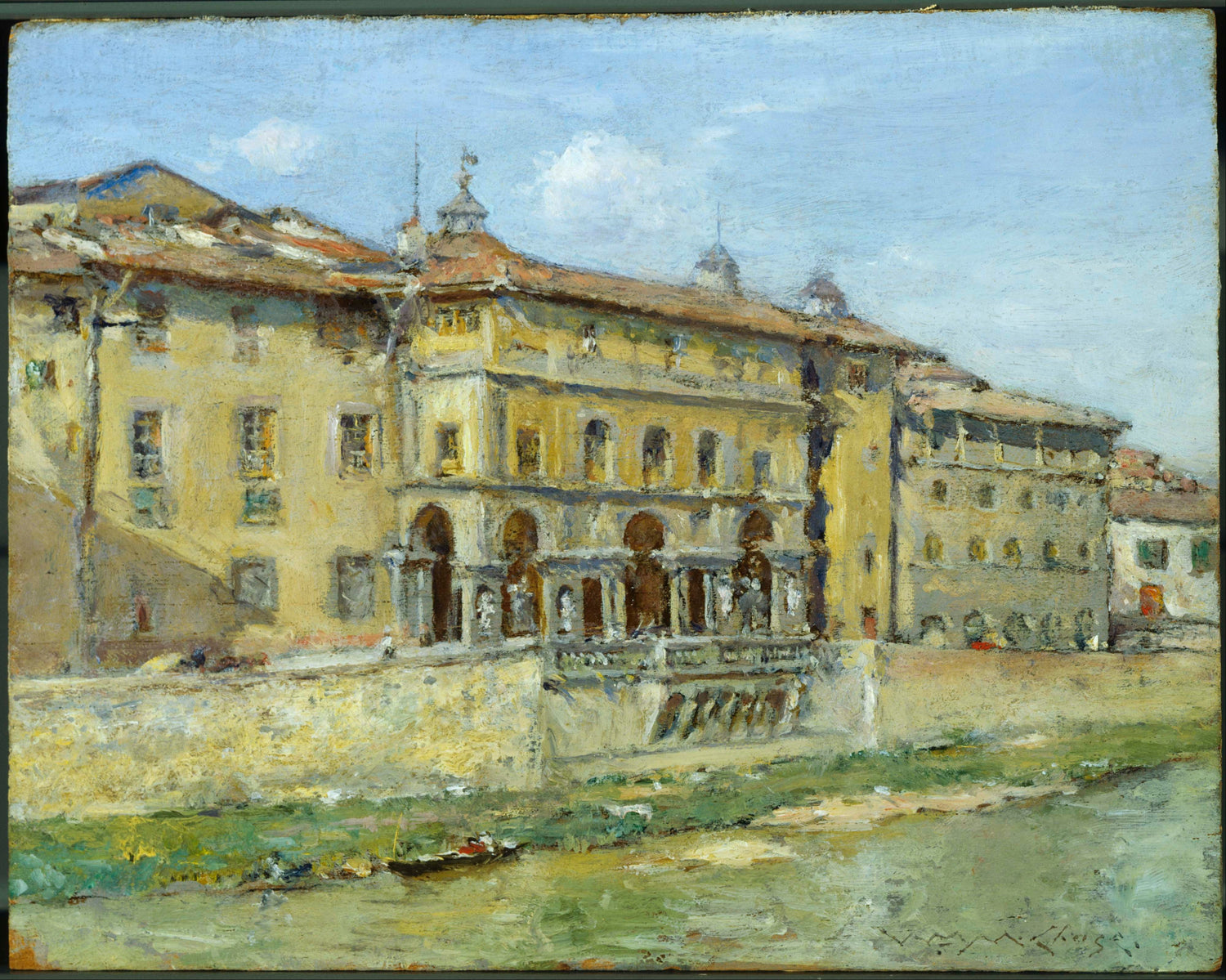 William Merritt Chase (1849–1916)-Florence - Oil Painting Haven