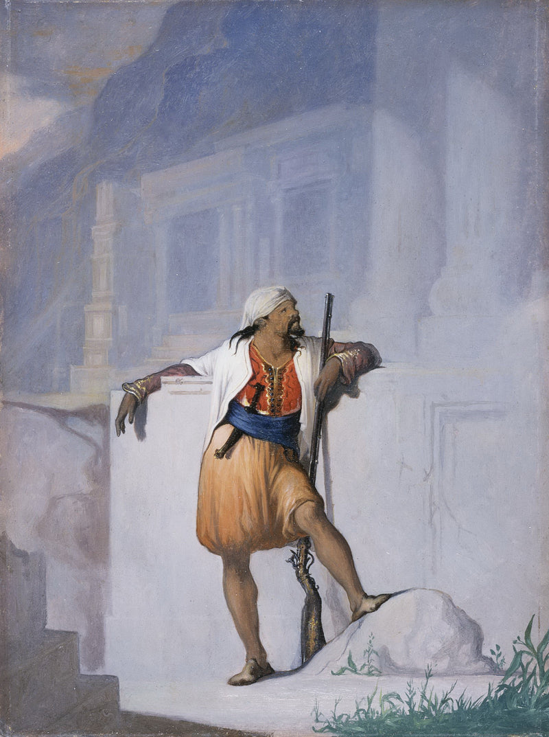 William Rimmer - The Sentry - Oil Painting Haven Oil Painting Haven