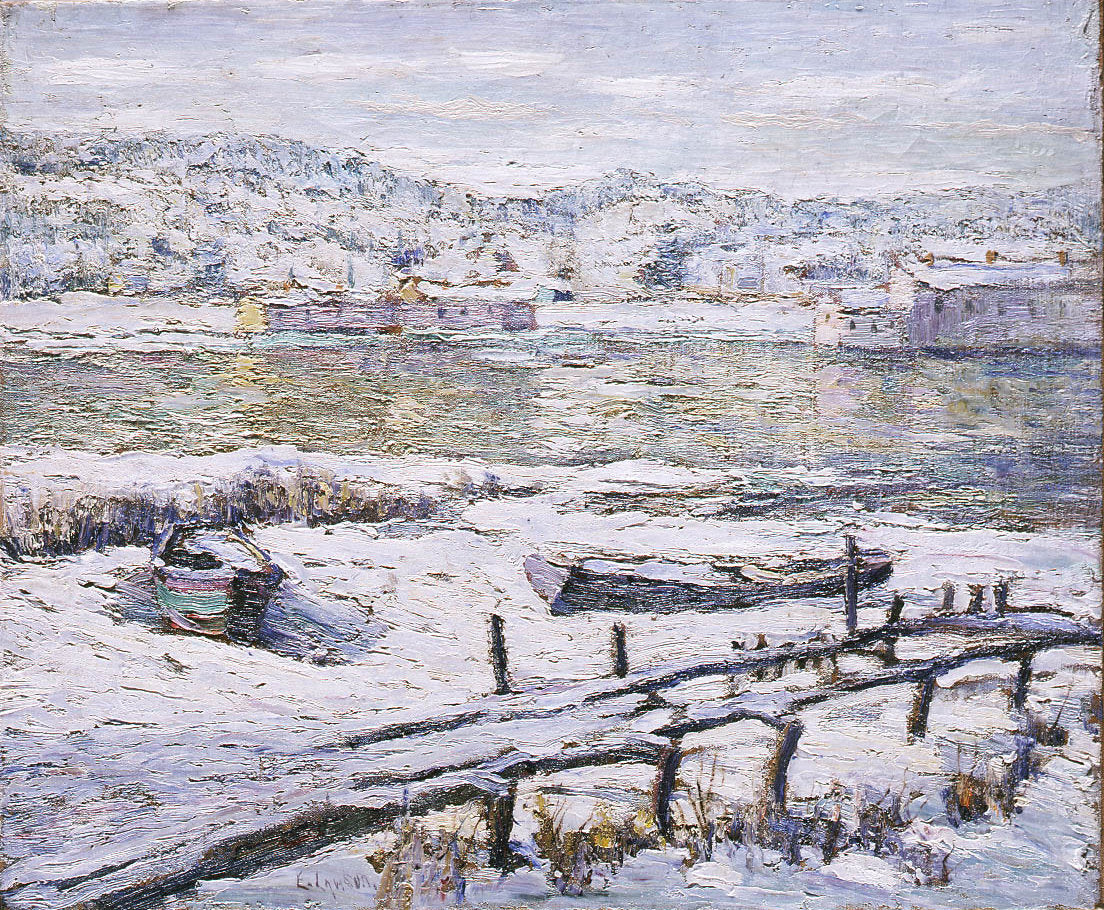 Winter Landscape, 1907 - Oil Painting Haven