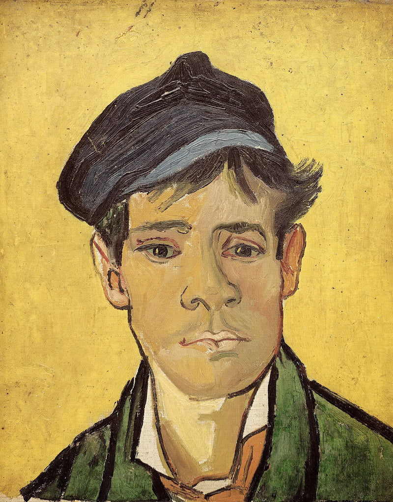 Young Man with a Cap - Oil Painting Haven Oil Painting Haven