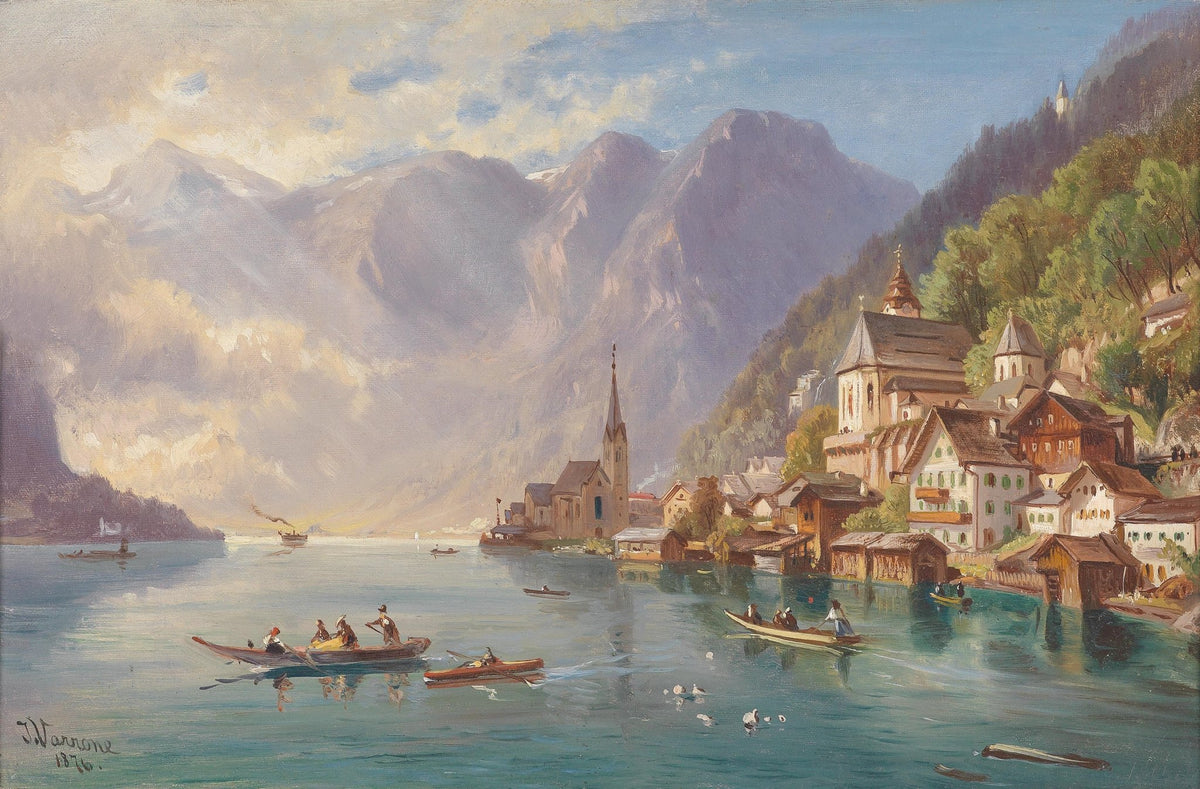 Ölgemälde Berglandschaften zu verkaufen