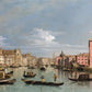 The Grand Canal facing Santa Croce - Oil Painting Haven