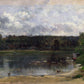 River Scene with Ducks - Oil Painting Haven