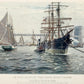 In the days of the Cape Horn Trade-East River, New York, 1894 - Oil Painting Haven