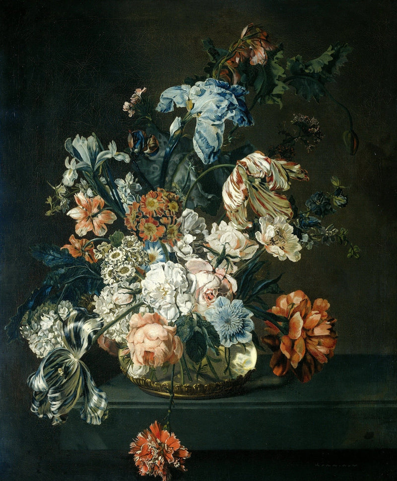 Classic Dutch Flower Bouquet Still Life – Floral Oil Painting - Oil Painting Haven