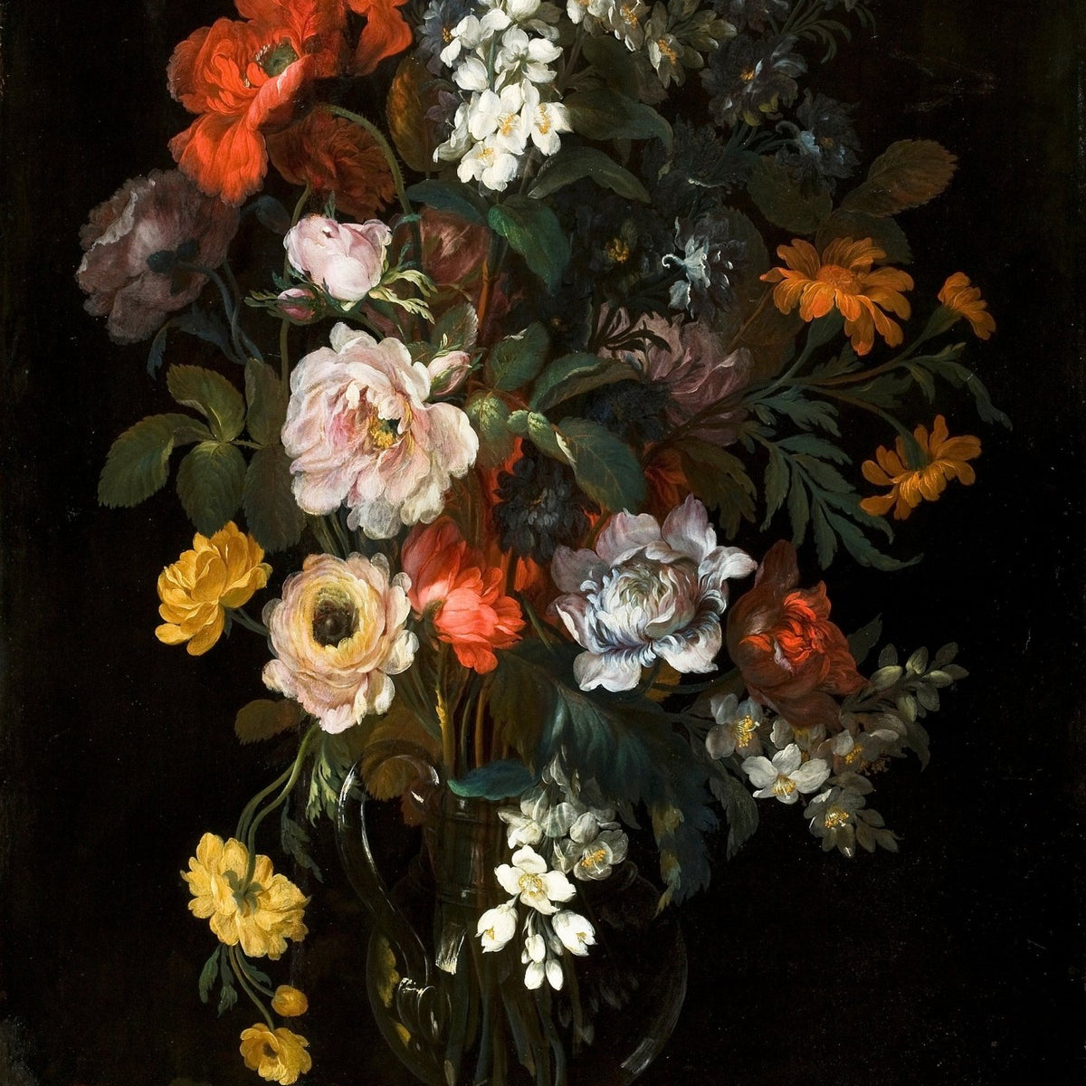 Classic Dutch Flower Vase Still Life Art – Floral Oil Painting - Oil Painting Haven