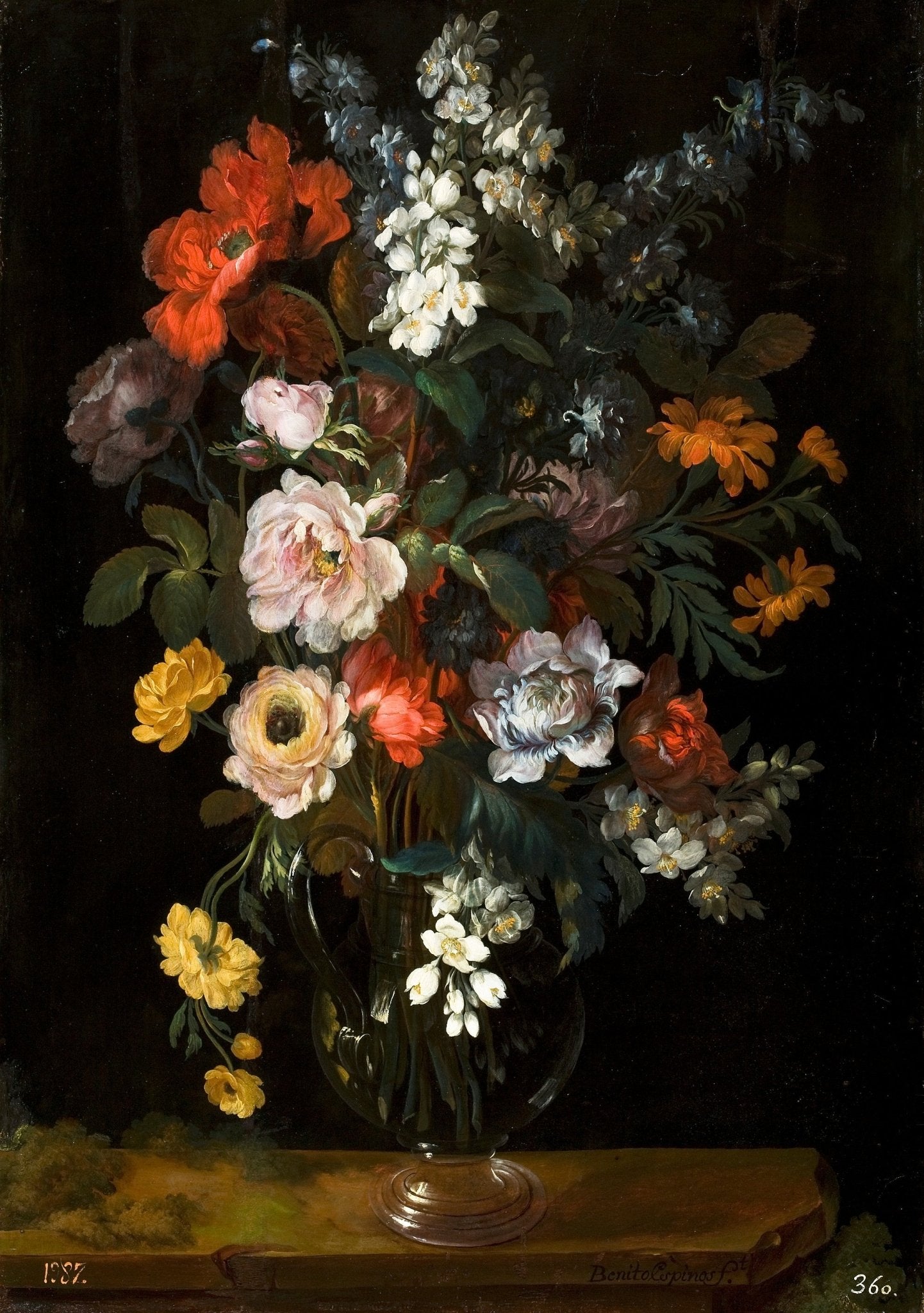 Classic Dutch Flower Vase Still Life Art – Floral Oil Painting - Oil Painting Haven