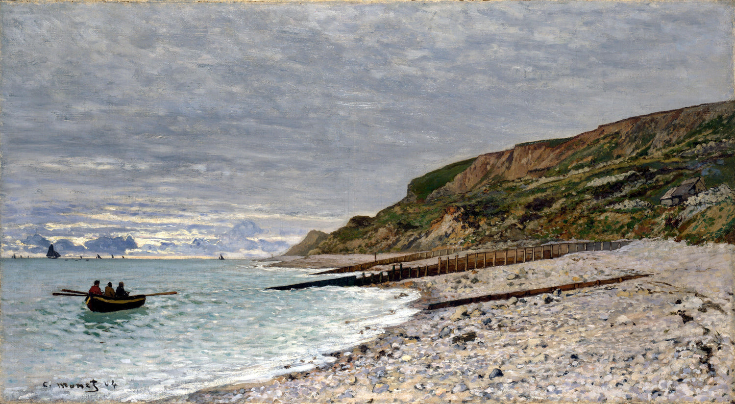 La Pointe de la Hève, Sainte-Adresse - Oil Painting Haven