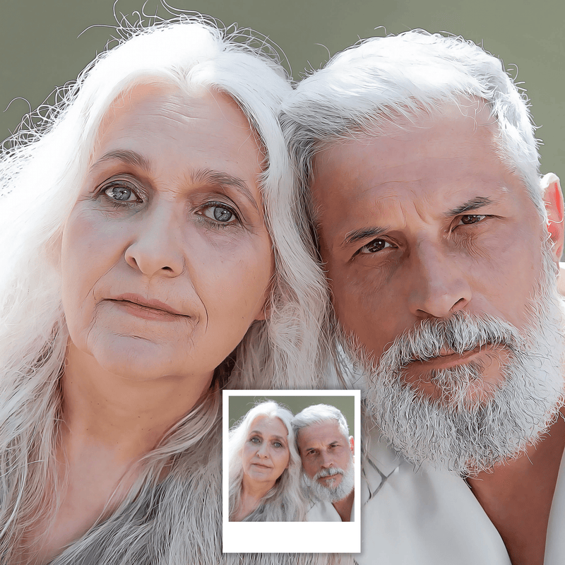 Custom Oil Painting From Photo - Hand Painted Oil Painting Effect - Oil Painting Haven