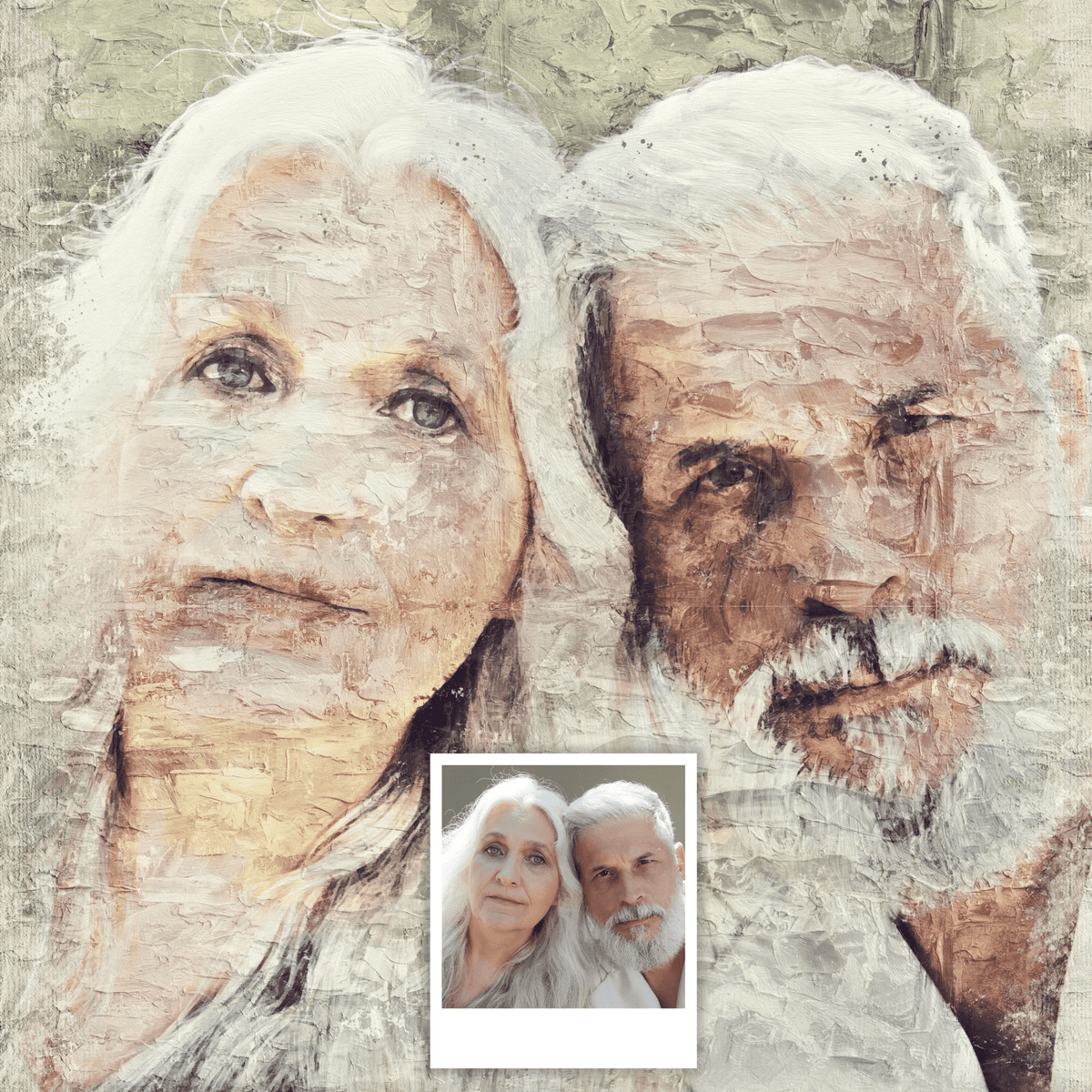 Custom Oil Painting From Photo - Hand Painted Thickly Applied Oil Painting Effect - Oil Painting Haven