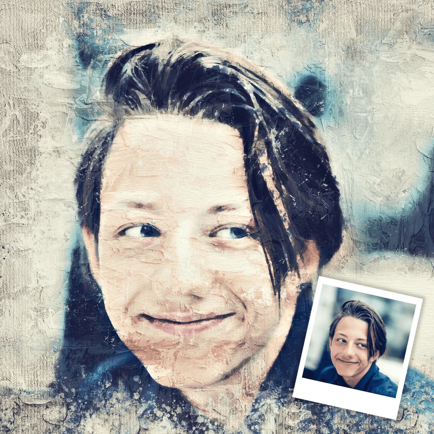 Custom Oil Painting From Photo - Hand Painted Thickly Applied Oil Painting Effect - Oil Painting Haven