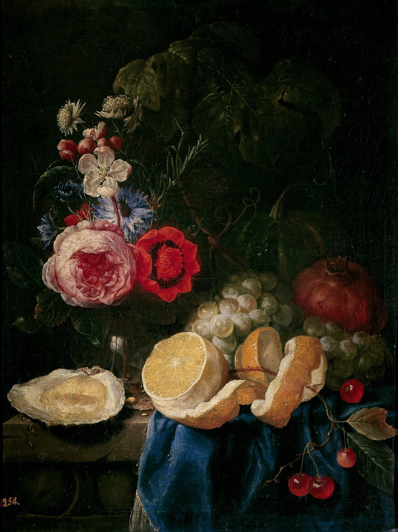 Dutch Floral and Fruit Still Life Hand - Painted – Floral Oil Painting - Oil Painting Haven