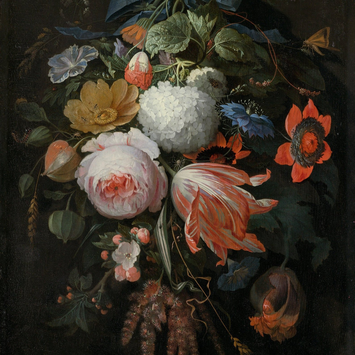 Dutch Style Floral Bouquet Hand - Painted Still Life – Floral Oil Painting - Oil Painting Haven