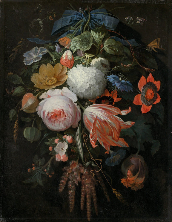 Dutch Style Floral Bouquet Hand - Painted Still Life – Floral Oil Painting - Oil Painting Haven