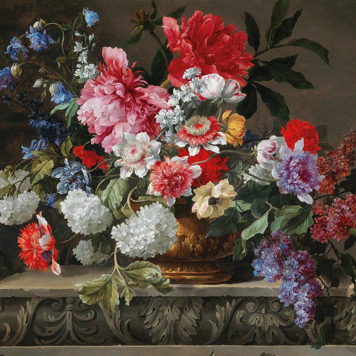 Floral Oil Painting - Classic Bouquet Still Life Hand - Painted - Oil Painting Haven