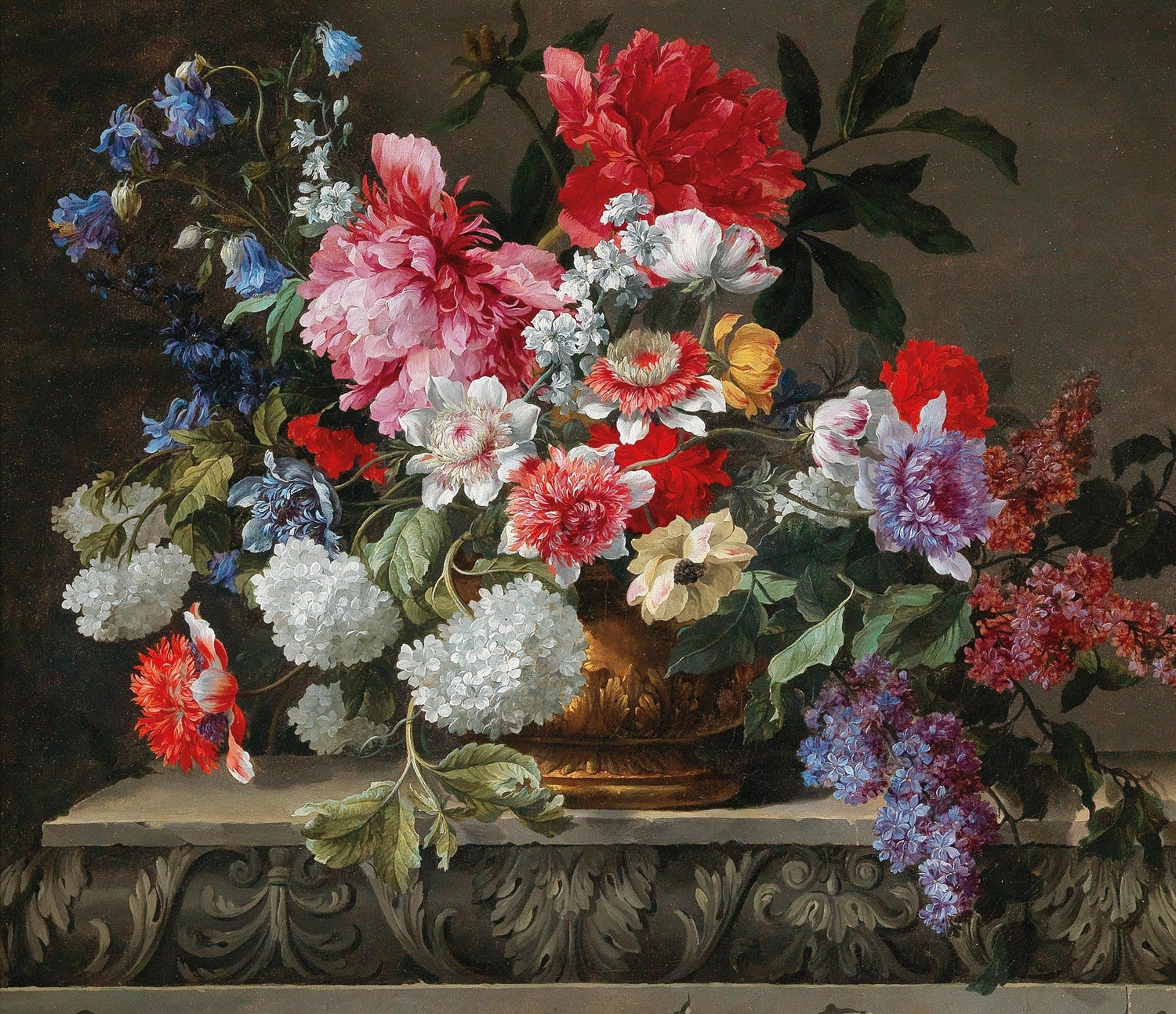 Floral Oil Painting - Classic Bouquet Still Life Hand - Painted - Oil Painting Haven