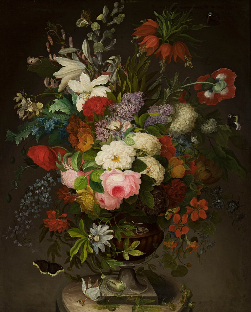 Floral Oil Painting - Classic Flower Still Life Hand - Painted - Oil Painting Haven