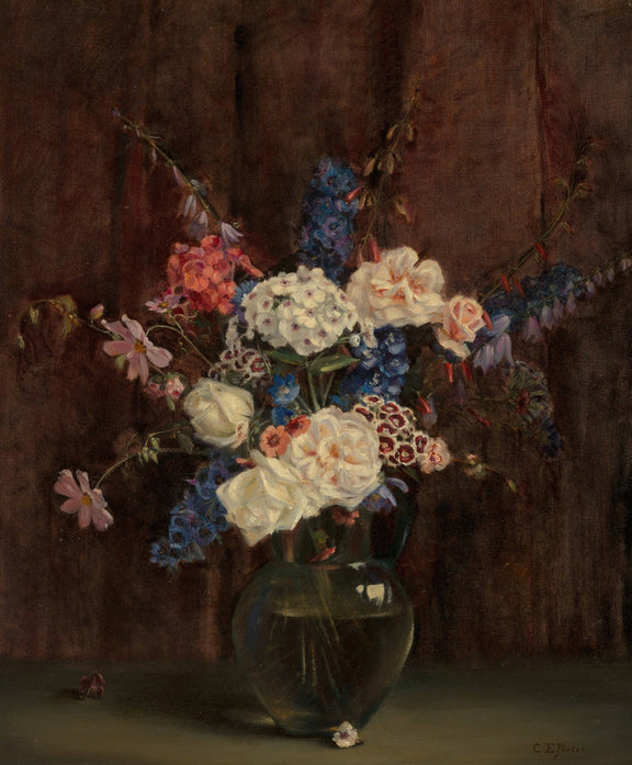 Floral Oil Painting - Classic Rose Bouquet Hand - Painted Art - Oil Painting Haven