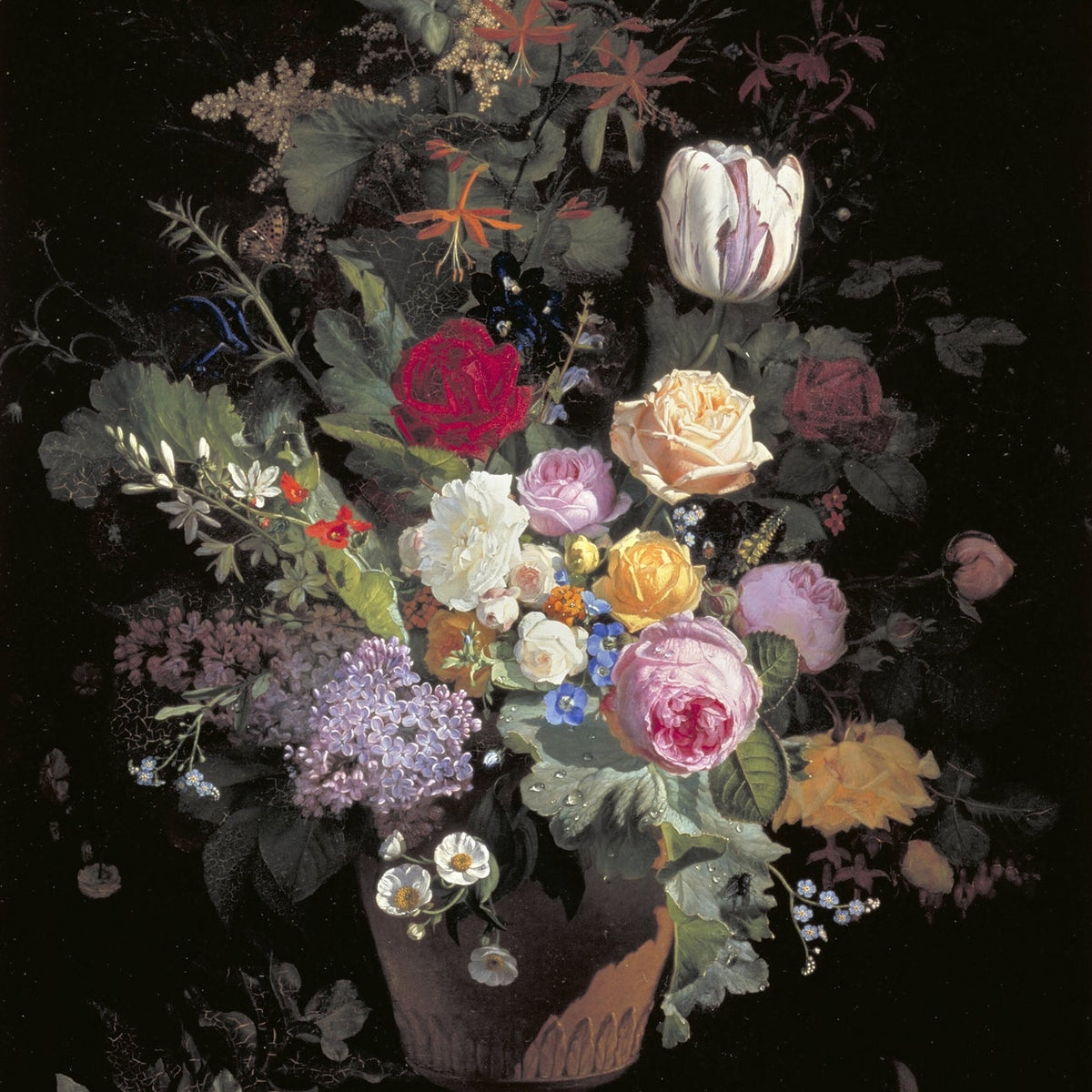 Floral Oil Painting - Classic Still Life Bouquet Hand - Painted Art - Oil Painting Haven