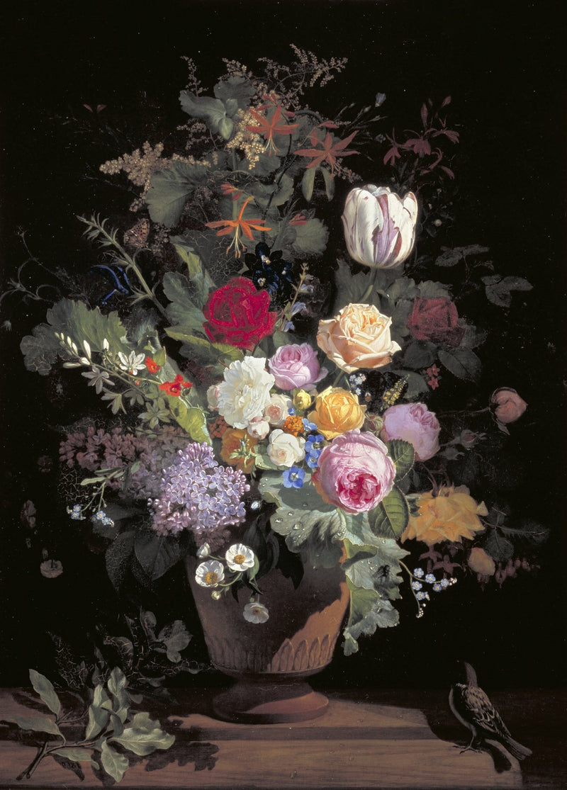 Floral Oil Painting - Classic Still Life Bouquet Hand - Painted Art - Oil Painting Haven