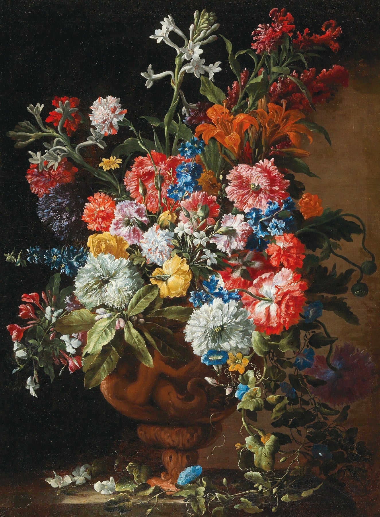 Floral Oil Painting - Colorful Still Life Bouquet Canvas Art - Oil Painting Haven