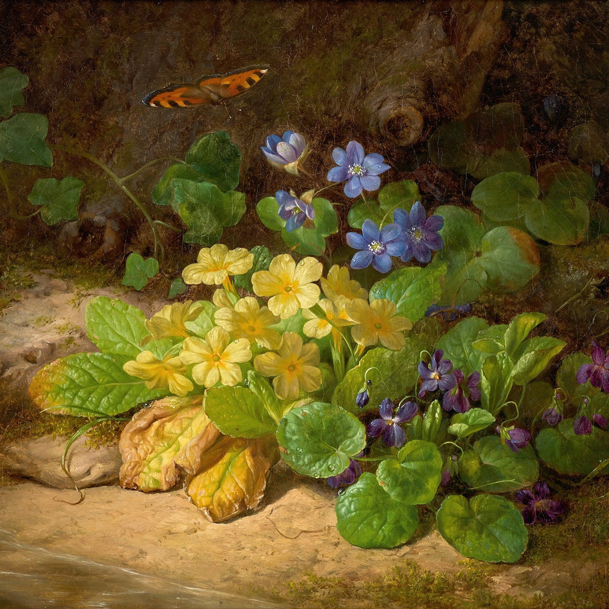 Floral Oil Painting - Wildflowers Still Life Hand - Painted Art - Oil Painting Haven