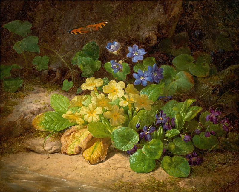 Floral Oil Painting - Wildflowers Still Life Hand - Painted Art - Oil Painting Haven