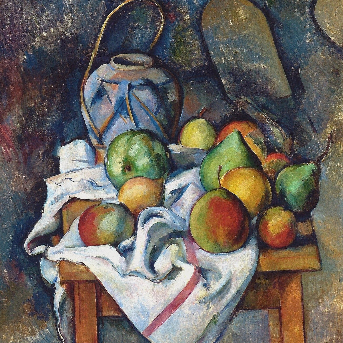 Ginger Jar and Pears - Still Life Oil Painting - Oil Painting Haven