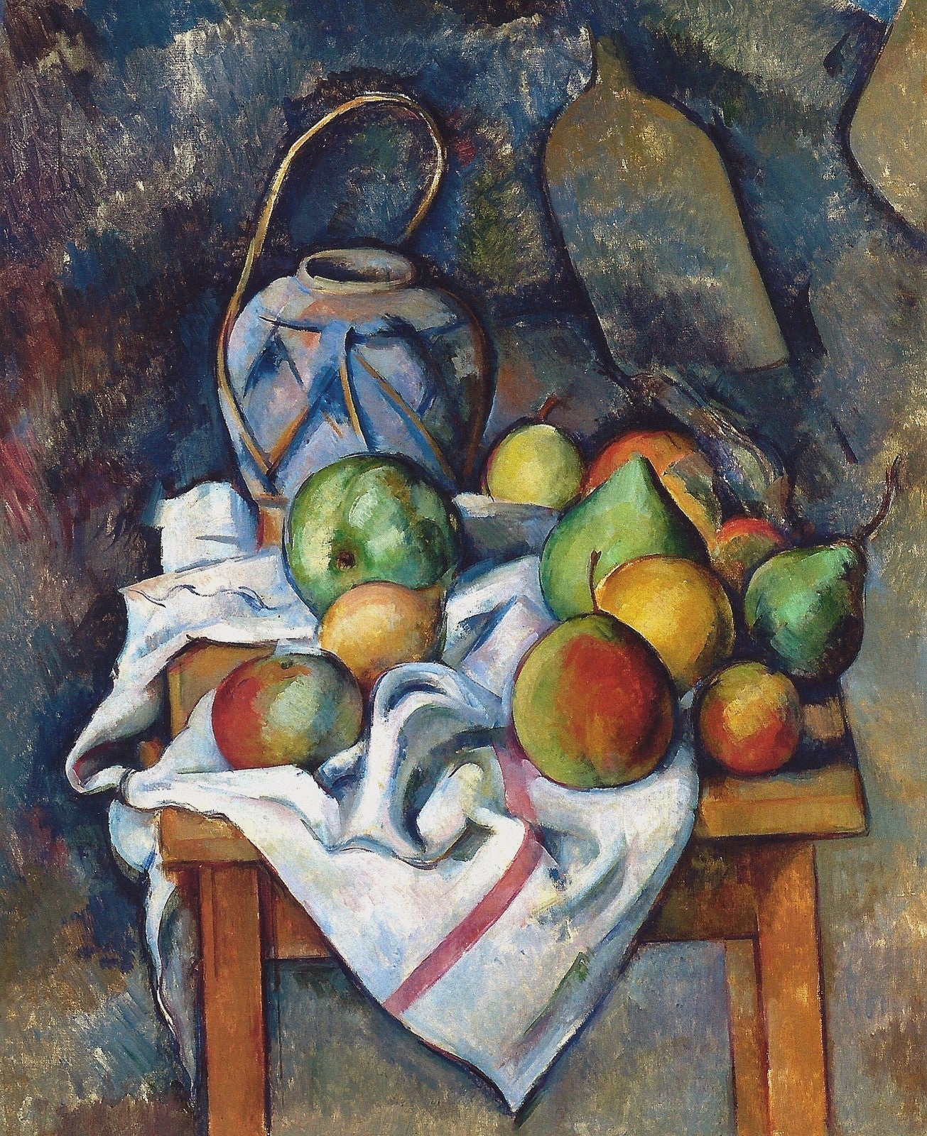 Ginger Jar and Pears - Still Life Oil Painting - Oil Painting Haven