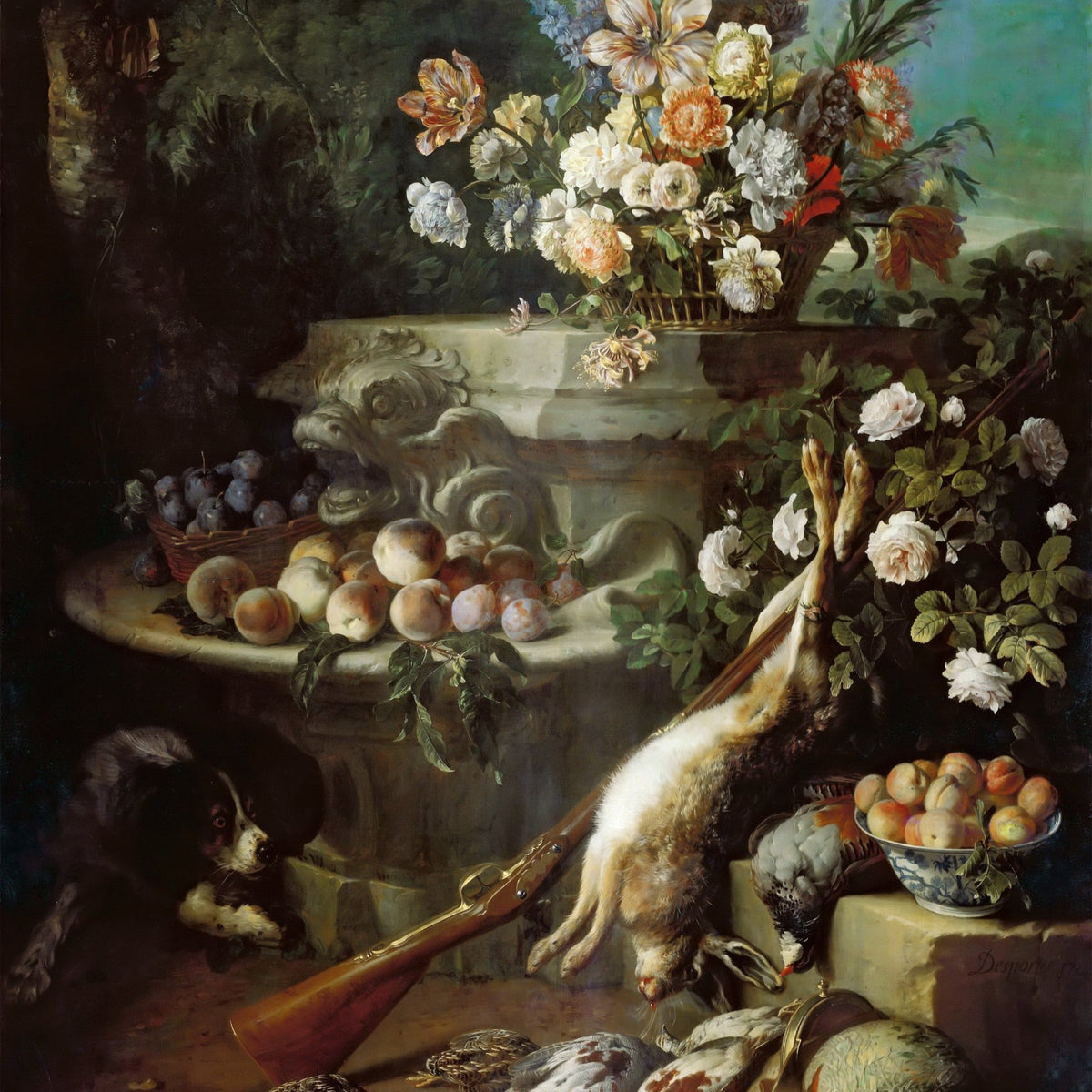 Hand - Painted Classical Floral Still Life Scene - Floral Oil Painting - Oil Painting Haven