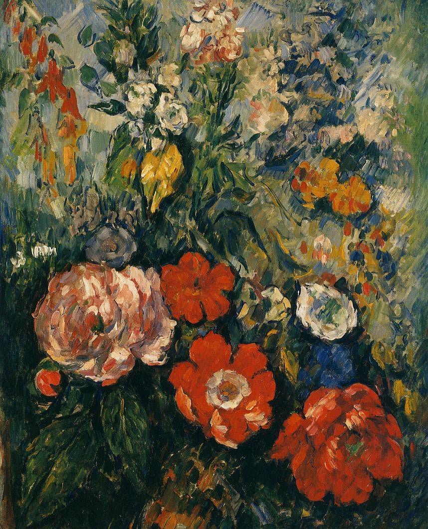 Hand - Painted Colorful Garden Flower Bouquet – Floral Oil Painting - Oil Painting Haven
