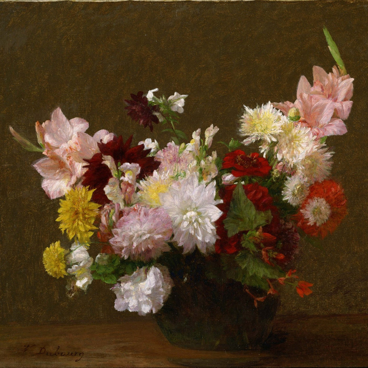 Hand - Painted Garden Flower Bouquet Still Life – Floral Oil Painting - Oil Painting Haven