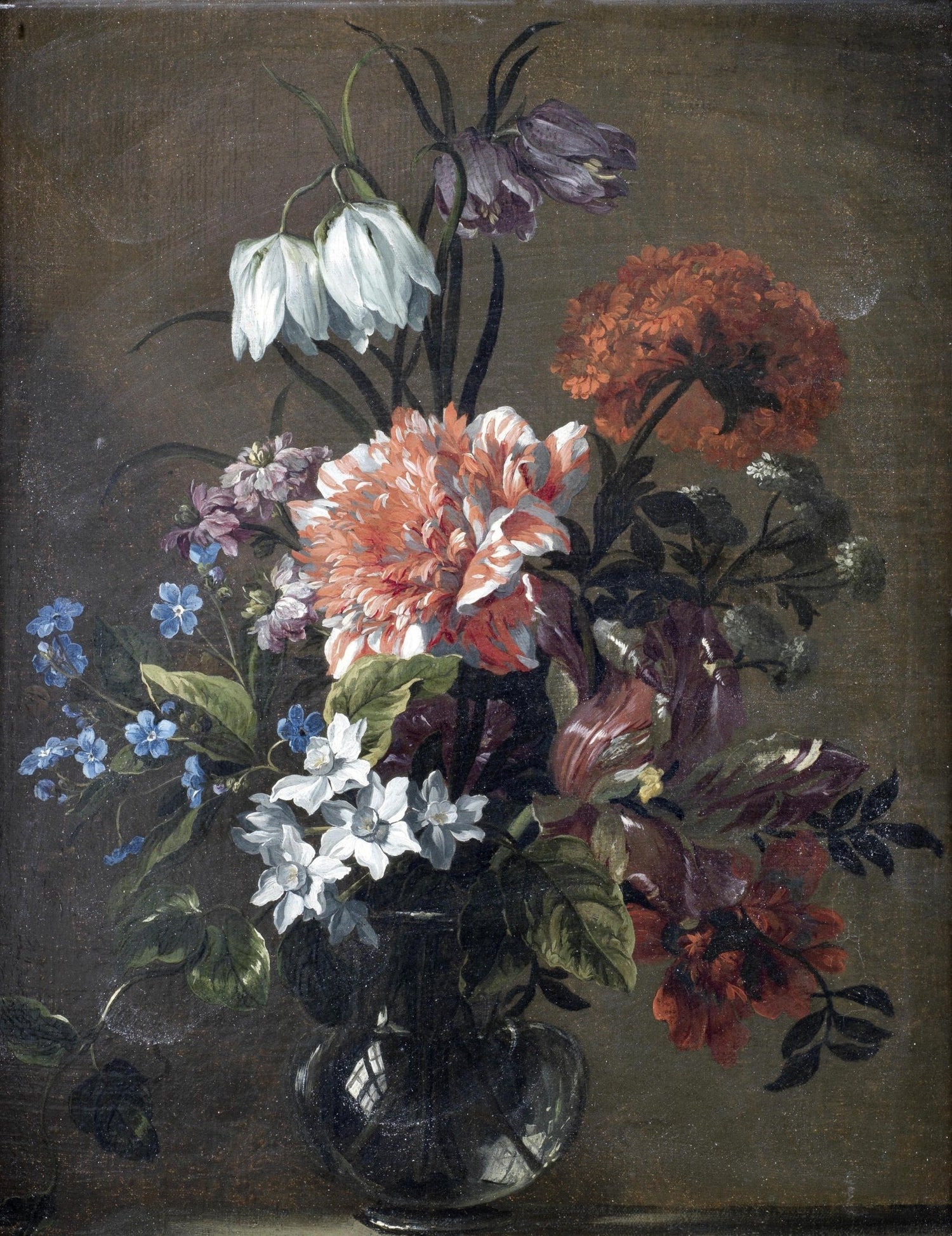 Hand - Painted Peonies and Garden Flowers Vase – Floral Oil Painting - Oil Painting Haven