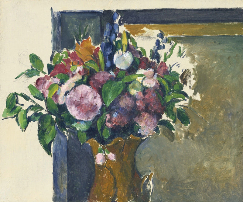 Hand - Painted Peony Bouquet in Decorative Vase – Floral Oil Painting - Oil Painting Haven