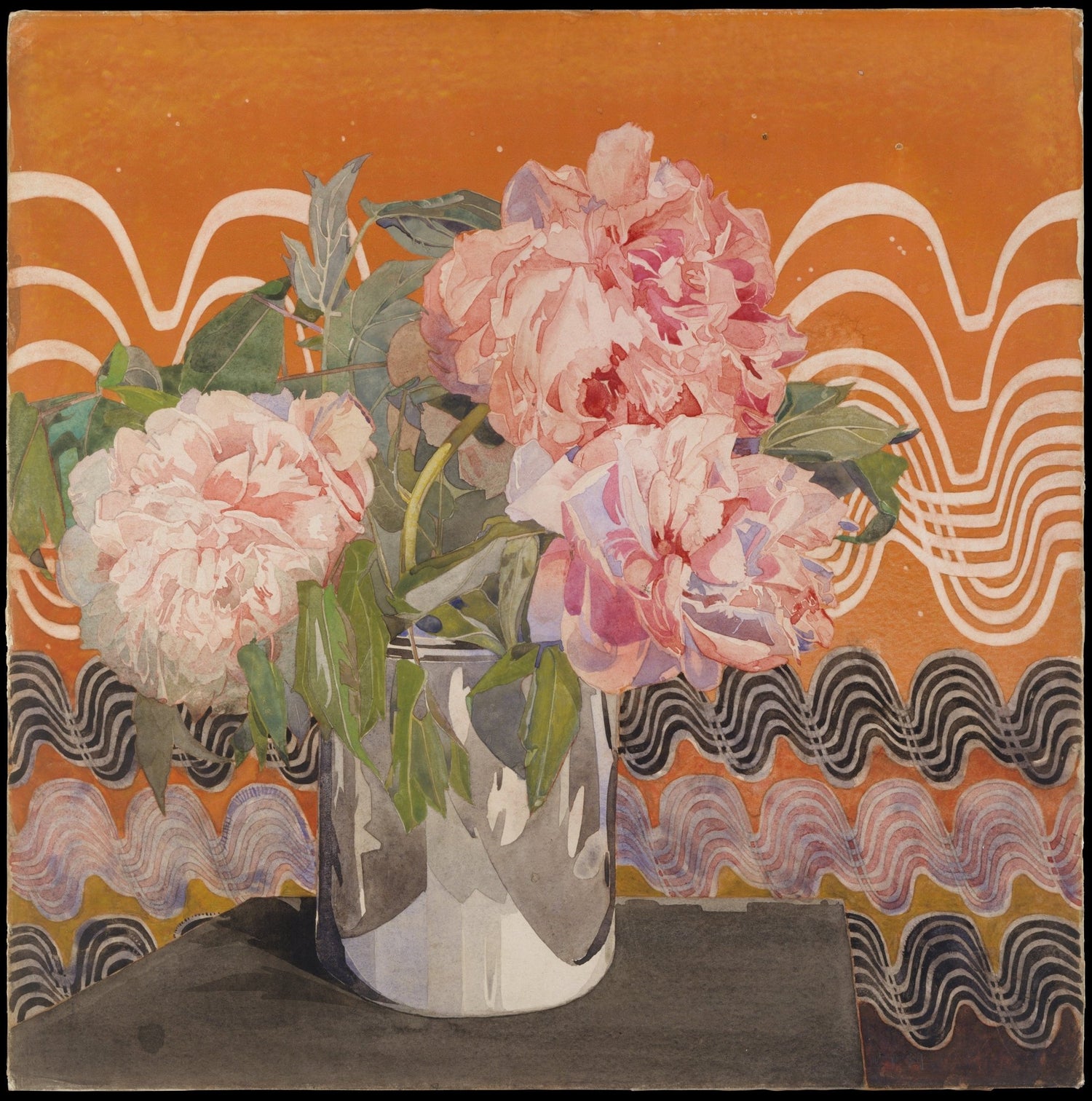 Hand - Painted Pink Peonies in Vase Still Life – Floral Oil Painting - Oil Painting Haven