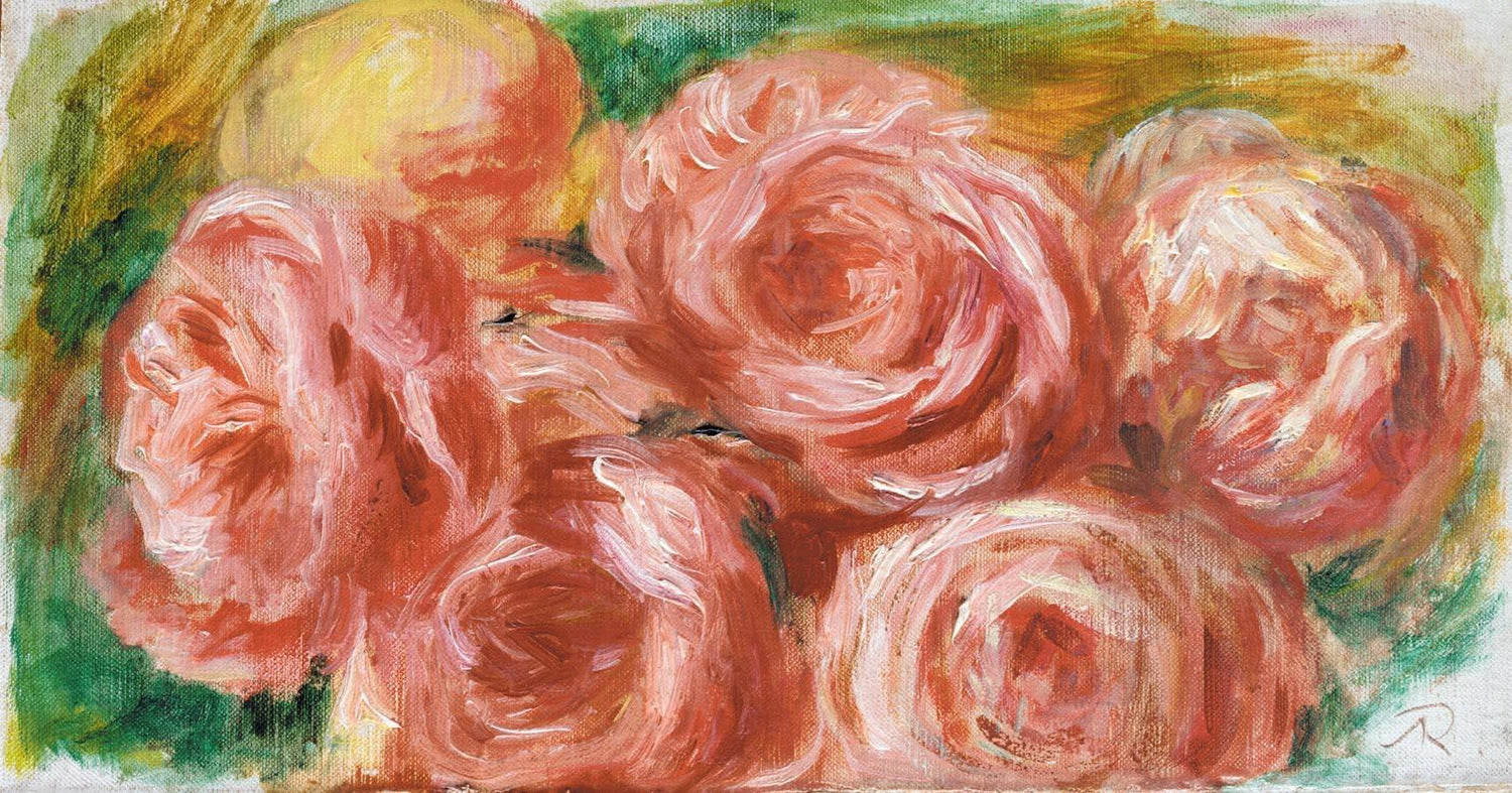 Hand - Painted Pink Rose Close - Up Still Life - Floral Oil Painting - Oil Painting Haven