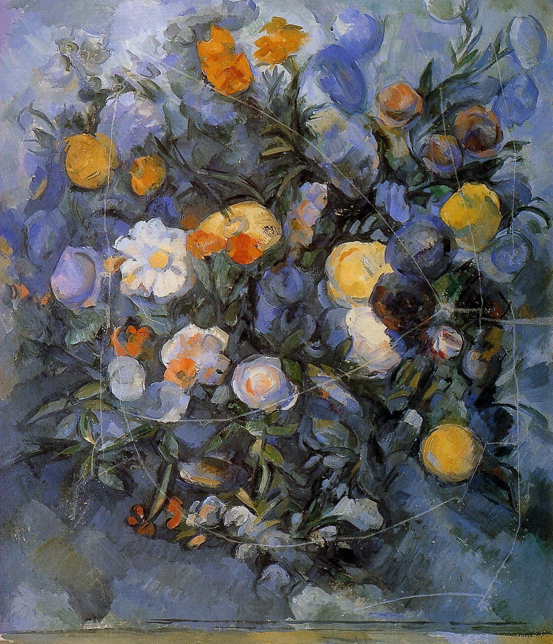 Hand - Painted Wildflower Bouquet Impressionist – Floral Oil Painting - Oil Painting Haven