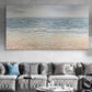 Abstract Beach Oil Painting On Canvas, Original Sea Painting, Large Wall Art, Ocean Wall Art, Custom Painting Living room Decor Beach Decor - Oil Painting Haven