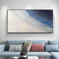 Original Texture Blue Seascape Oil Painting on Canvas, Large Modern Abstract Beach Painting Landscape Acrylic Wall Art Bedroom Home Decor - Oil Painting Haven