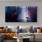 Abstract Original Night Landscape Oil Painting On Canvas, Large Wall Art, Romantic Lovers Painting, Custom Painting, Living room Wall Decor - Oil Painting Haven