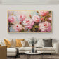 Large Original Flower Oil Painting On Canvas,Canvas Wall Art,Abstract Textured Pink Rose Floral Painting,Custom Painting,Living Room Decor - Oil Painting Haven